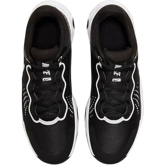 NWT Nike Men's Fly By Mid 3 Basketball Shoes Black/White Sz 10 Medium D - Picture 5 of 7